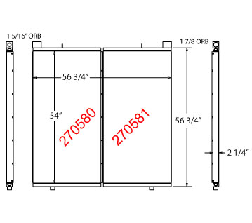 290126 - Industrial Oil Cooler Combo Unit