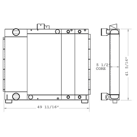 290144 - Hyster RS46-41LS Reach Stacker Lift Combo Unit