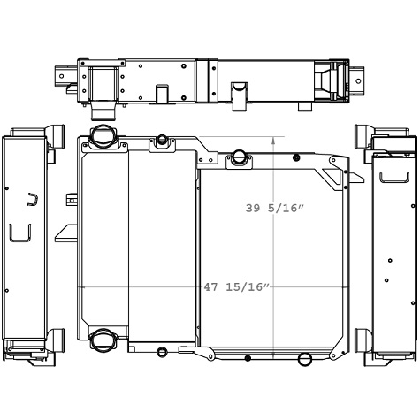 290216 - 2012 Gillig Bus Cooling Package Combo Unit