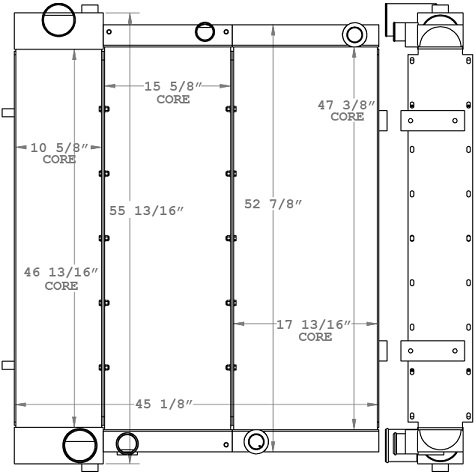 290250 - Asphalt Processor Cooling Package Combo Unit