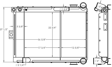 290264 - Yard Truck Cooling Package Combo Unit