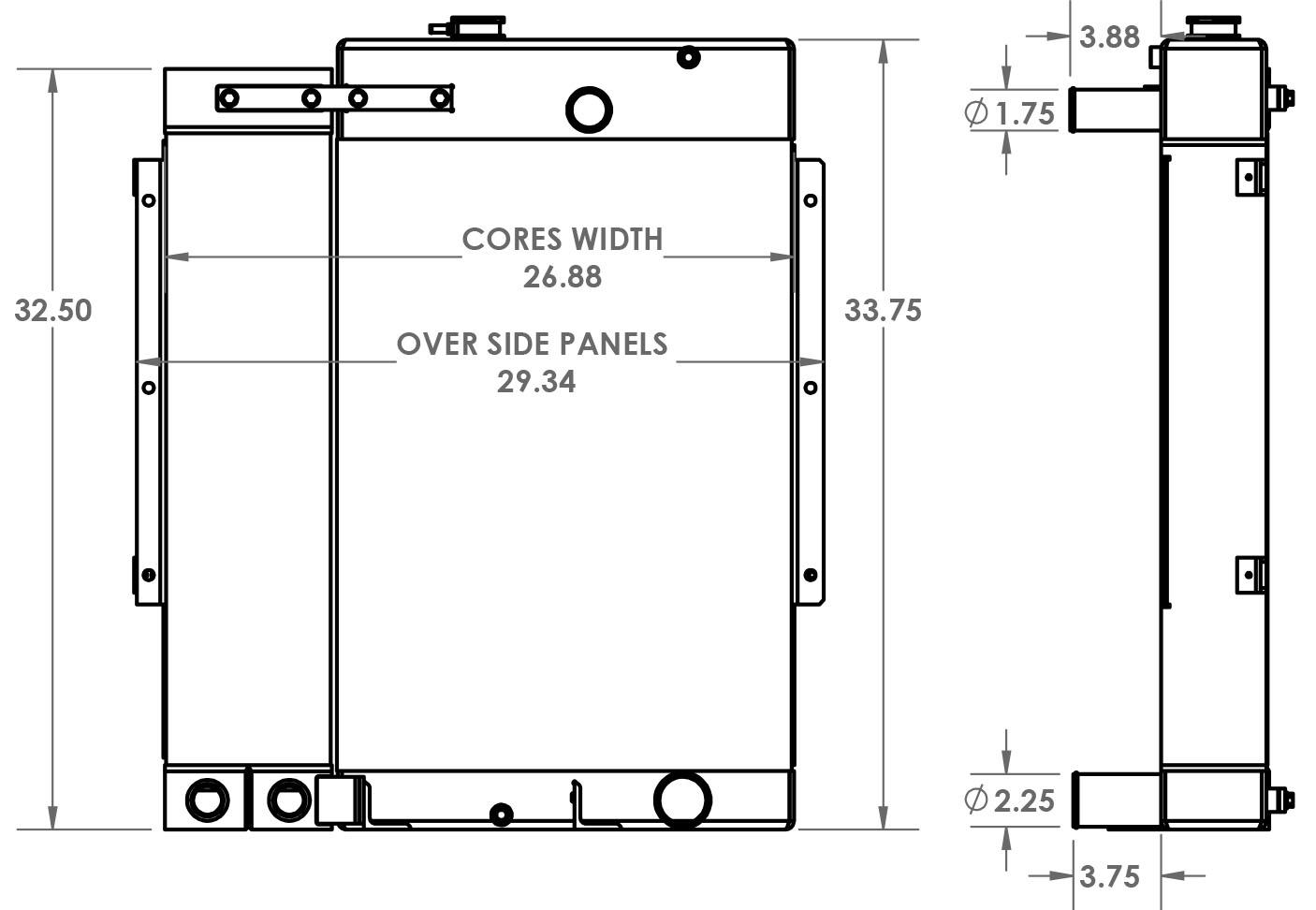 290272 - Volvo / Champion / Leeboy Cooling Package Combo Unit