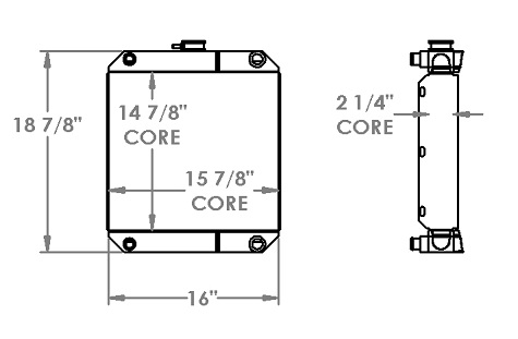 290281 - Bomag BMP8500 Combo Cooler Combo Unit