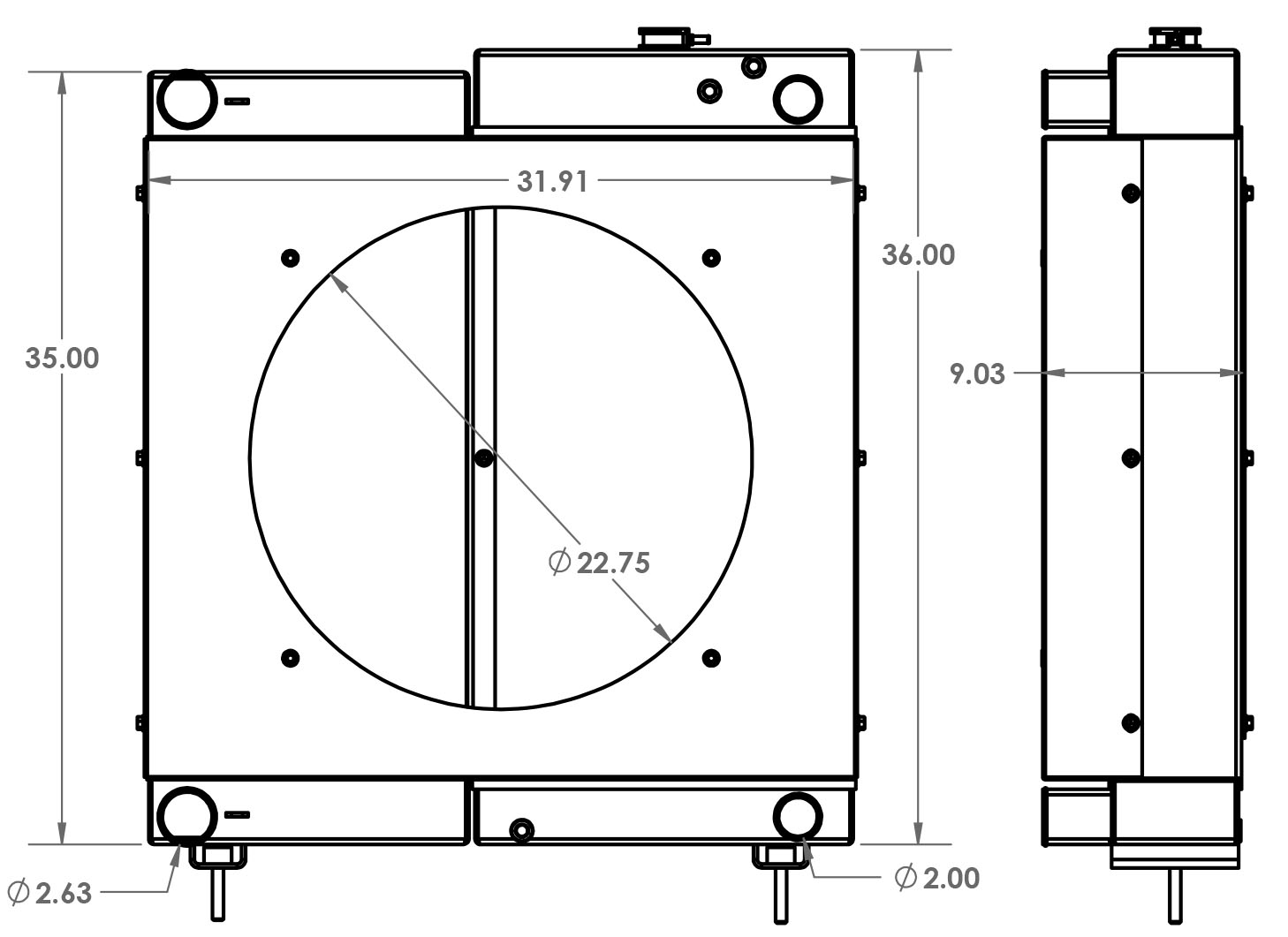 290289 - Industrial Cooling Package Combo Unit