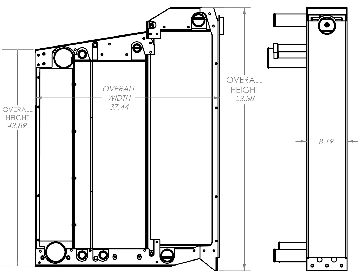 290341 - New Flyer Bus Cooling Package Combo Unit