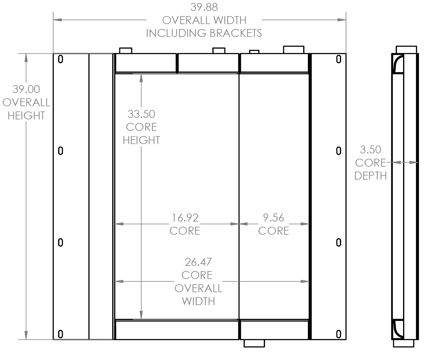 290347 - Gardner Denver Combination Cooler Combo Unit