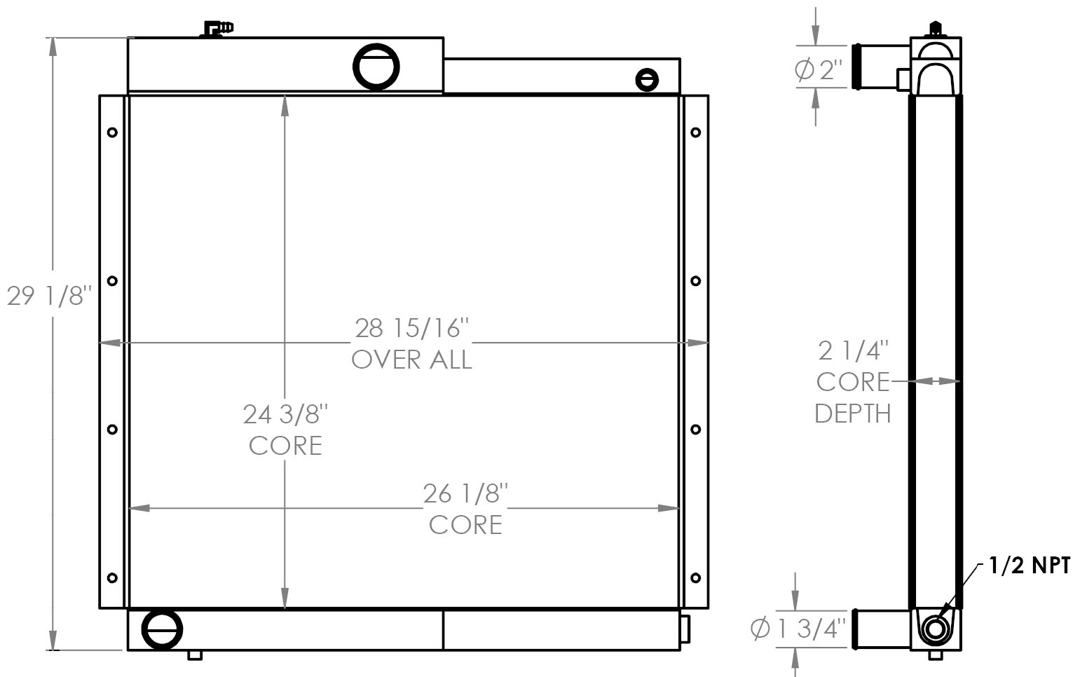 290350 - Atlas Copco Combination Cooler Combo Unit