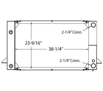 310018 - Monaco and Holiday Rambler Motorhome Radiator