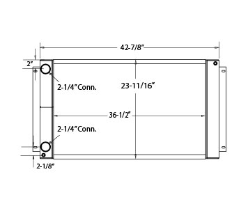 310020 - Monaco Knight Motorhome Radiator