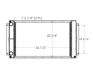 310025 - Monaco Motorhome Radiator