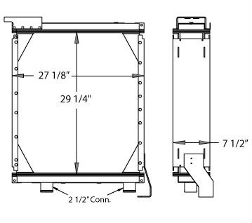 310038 - Orion Bus Radiator