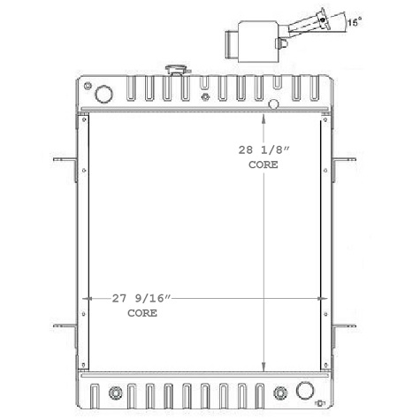 310052 - Thomas Bus Radiator Radiator