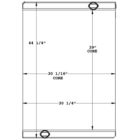 310075 - Temsa Bus Radiator