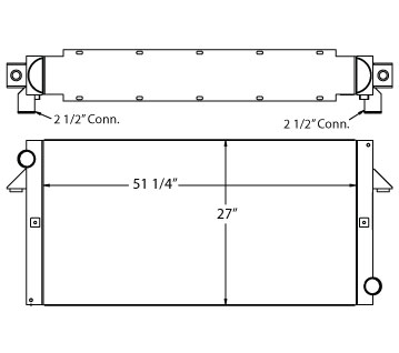 310088 - Bluebird Radiator Radiator