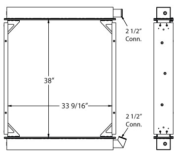 310089 - MCI Bus Radiator