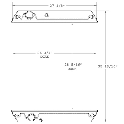 310090 - Gillig Bus  Radiator