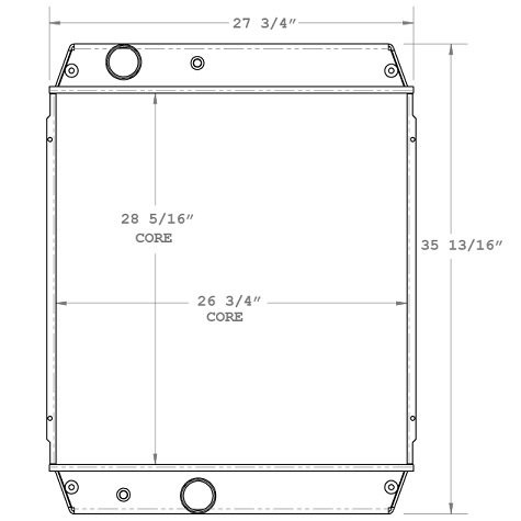 310091 - Gillig Bus  Radiator