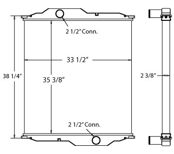 310094 - Temsa Bus Radiator