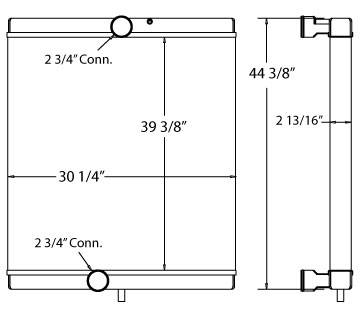 310104 - Setra Bus Radiator Radiator