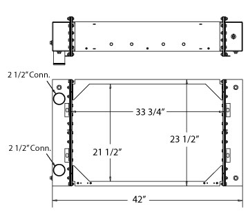 310105 - Eldorado Bus Radiator