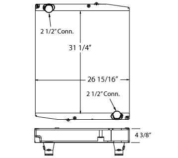 310108 - Bus Radiator Radiator