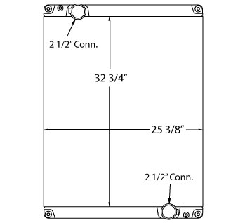 310110 - Bus Radiator Radiator