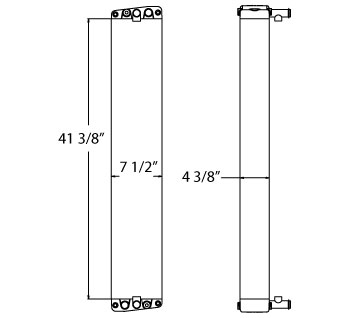 310113 - Bus Radiator Radiator