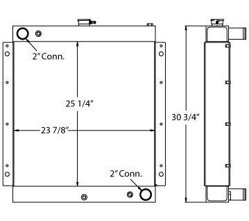 310119 - Industrial Radiator Radiator