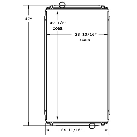 310135 - Bus Radiator Radiator