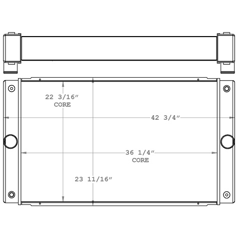 310145 - Eldorado EZ Rider II MAX Radiator Radiator