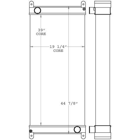 310147 - 2010 Spartan Summit Radiator Radiator