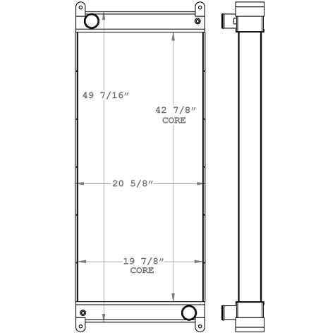 310152 - 2011 Spartan Mountain Master Radiator Radiator