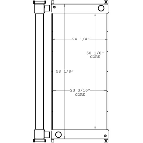 310156 - Spartan Motorhome Radiator Radiator