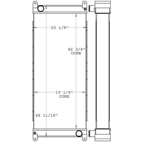 310159 - Motor Home Radiator Radiator