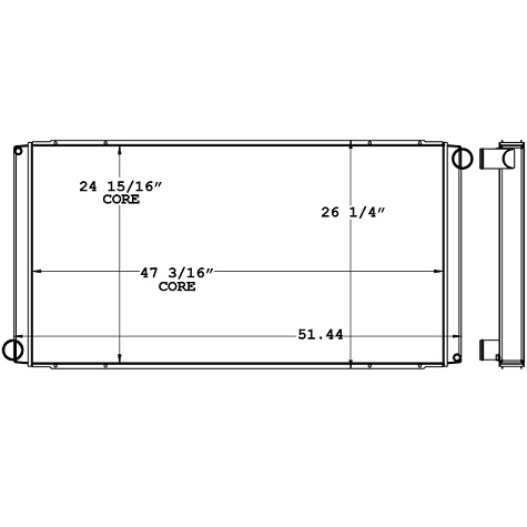 310160 - 2005 Monaco Motorhome Radiator Radiator