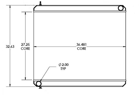 310162 - Bus Radiator Radiator