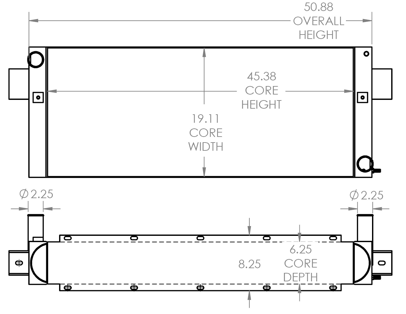 310176 - Tiffin Allegro Motorhome Radiator Radiator