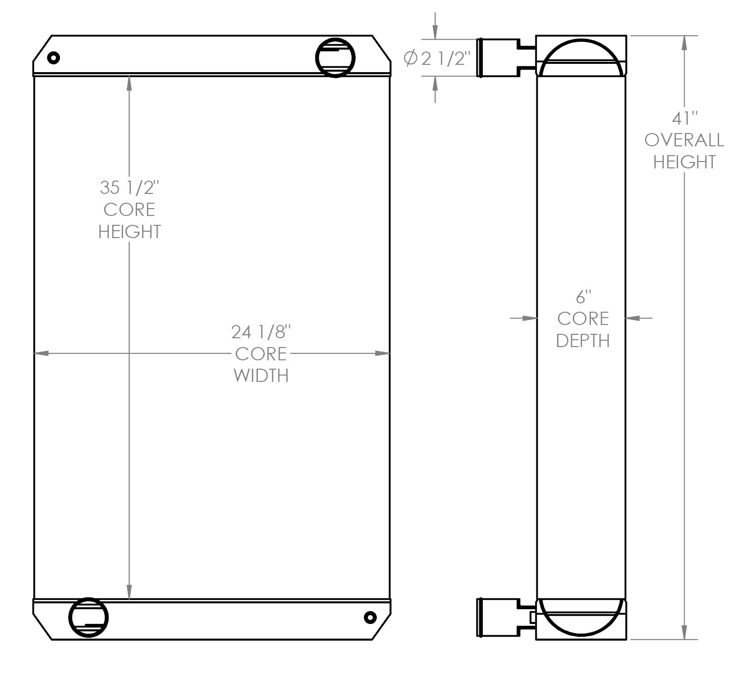 310179 - Nova Bus Radiator Radiator