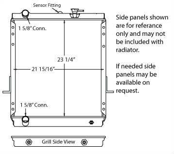 410007 - Isuzu NPR Radiator