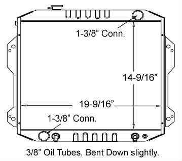 410022 - Nissan Lift Truck Radiator