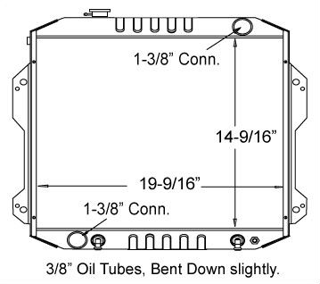 410023 - Nissan Lift Truck Radiator