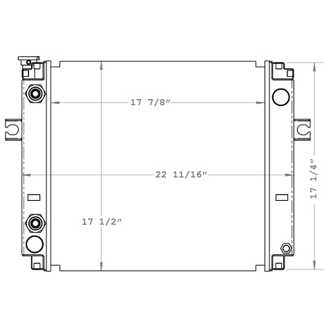 410035 - TCM Lift Truck Radiator