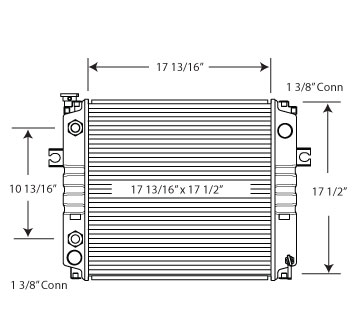 410036 - TCM Lift Truck Radiator