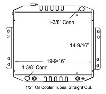 410058 - Nissan Lift Truck Radiator