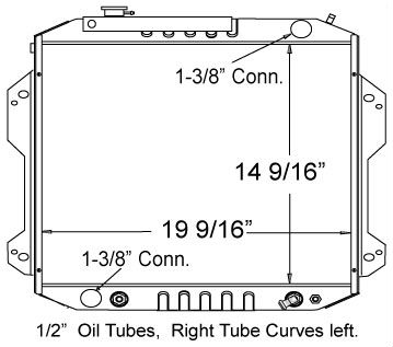 410064 - Nissan Lift Truck Radiator