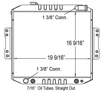 410090 - Nissan Lift Truck Radiator