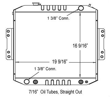 410091 - Nissan Lift Truck Radiator