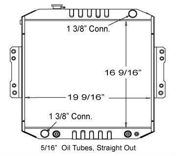 410114 - Nissan Lift Truck Radiator