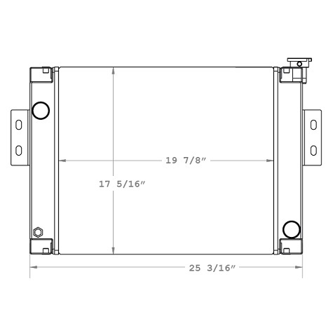 410171 - Lift Truck Radiator Radiator