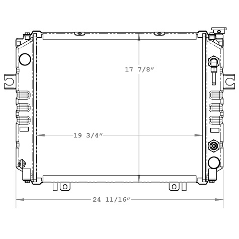 410173 - Lift Truck Radiator Radiator